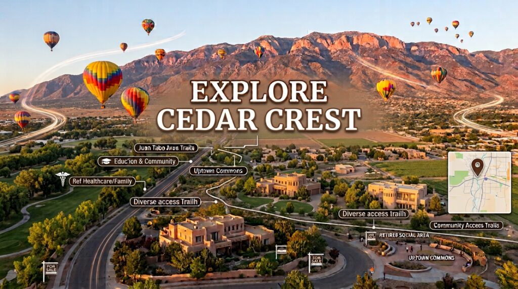 moving to Cedar Crest NM
