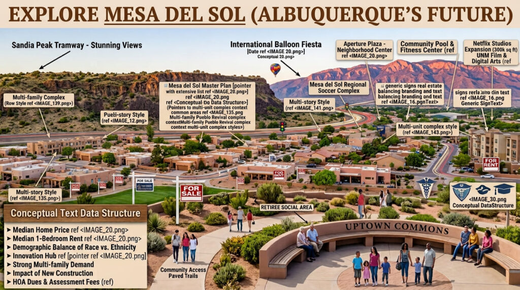 Explore Living in Mesa del Sol, Albuquerque